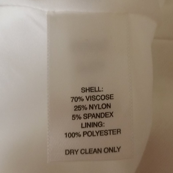 White/Black Women's Jacket Size 8 - Picture 8 of 9